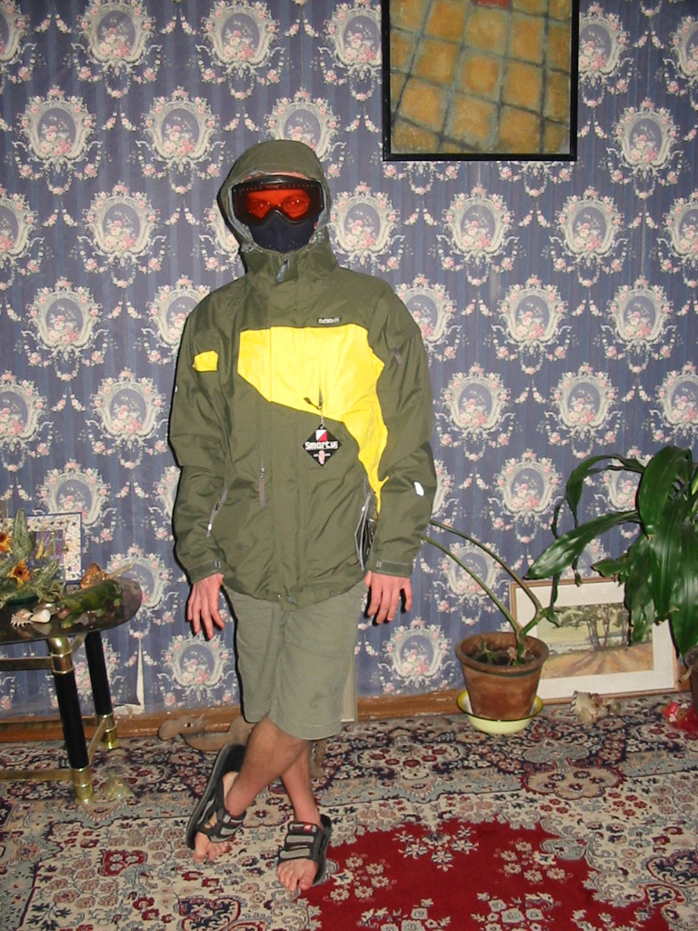 Это я в новой куртке